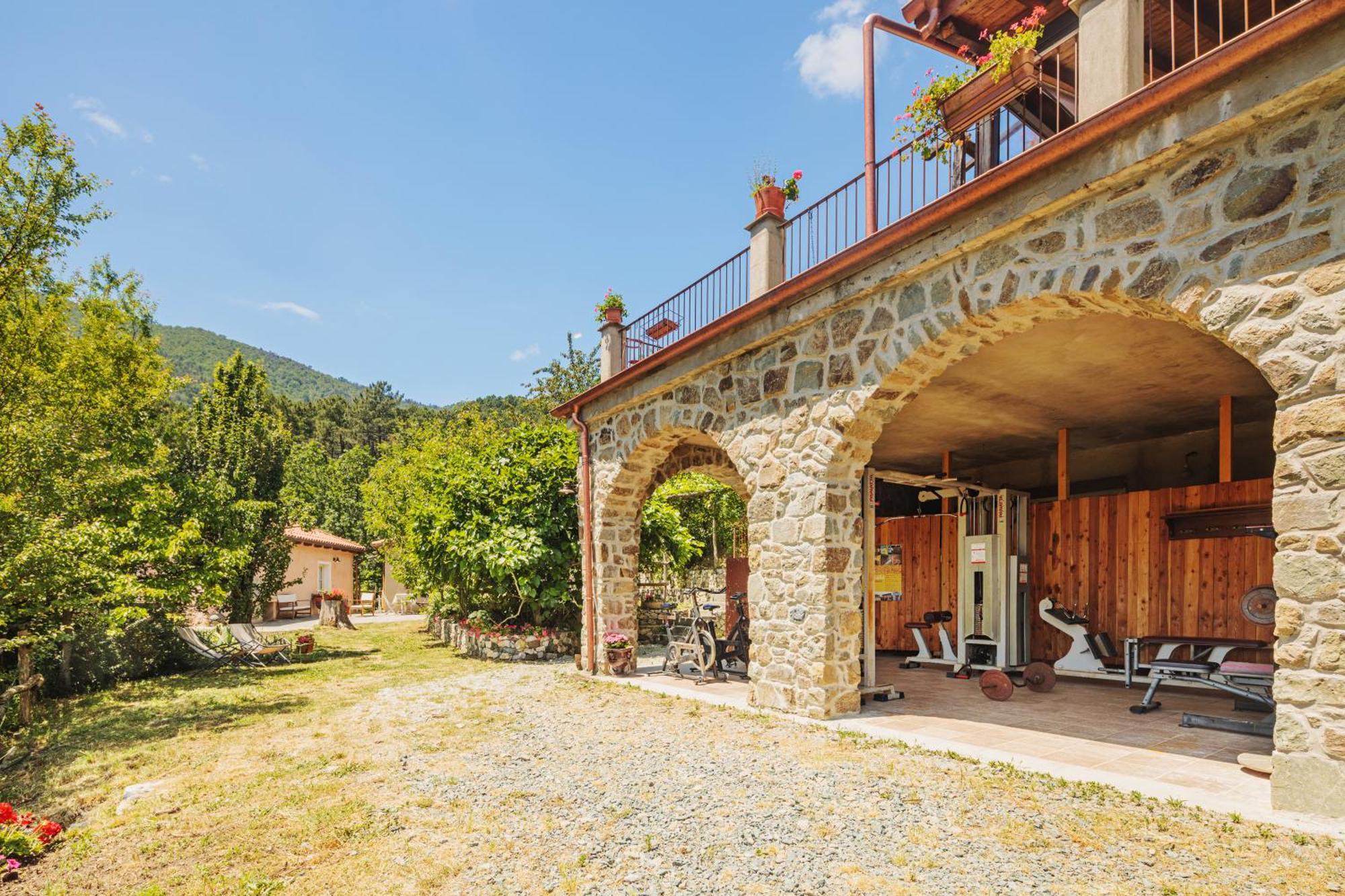 Agriturismo Di Charme E Ristorante Stallato Il Filo Di Paglia Carro Exteriér fotografie